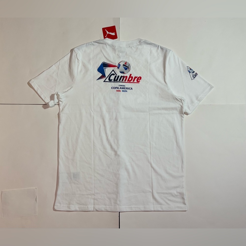 Puma Cumbre Copa America 2024 Official Logo Soccer Football Shirt 763916-01 - Picture 7 of 16